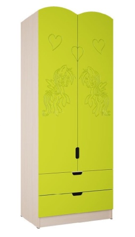 Детский Гарнитур Юниор-3 Разные Цвета и Рисунок/Ш-3235 мм x Г-850 мм х В-2050 мм