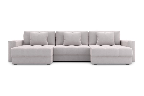 Диван п-образный тик-так Монарх М1O2 бежевый