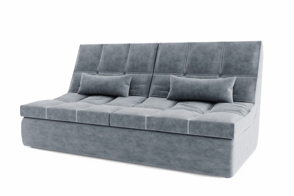 Диван прямой Коста-Рика-3 с ножками-кубышками (Ш-1850 х Г-960 х В-1020 мм)/Разные Цвета